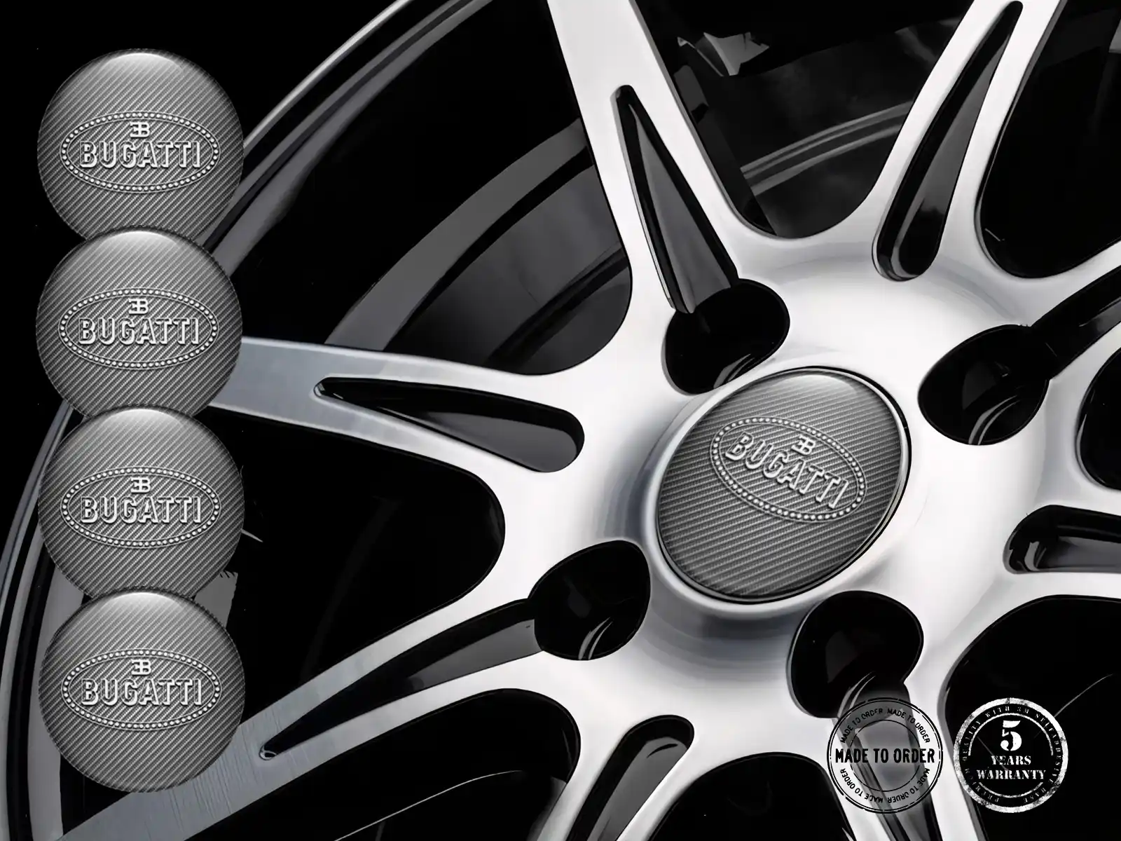 Bugatti Wheel Decal Design Premium Galactic Racing Stream